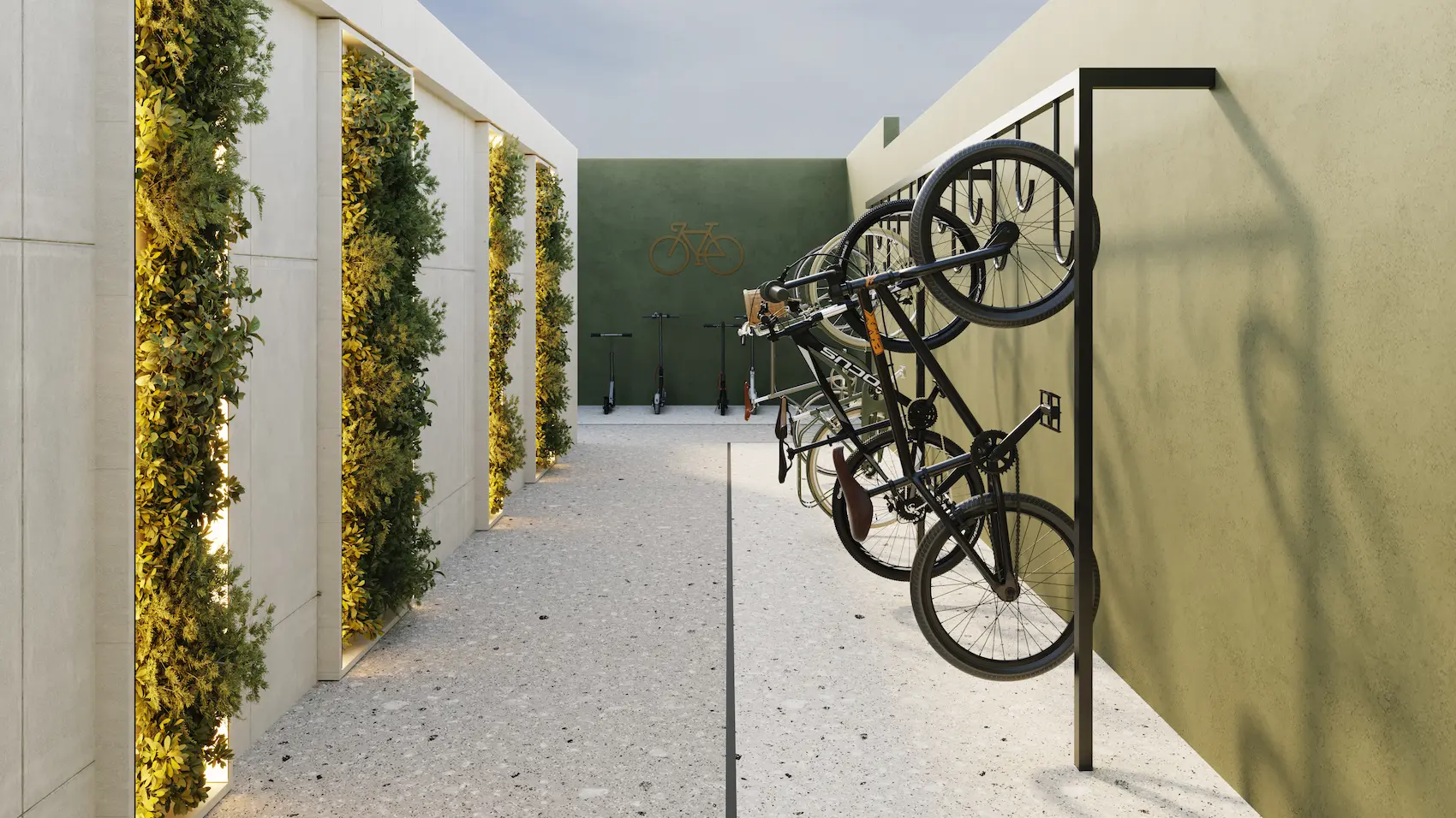 Bike Zone del proyecto West Prado